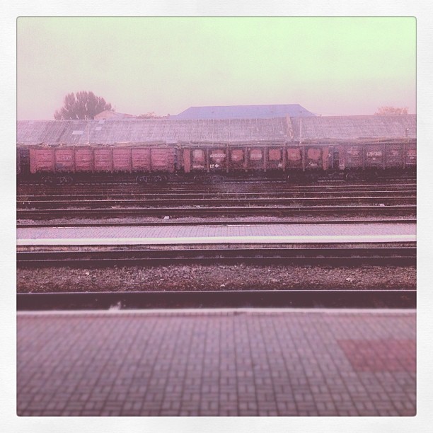 Instagram: Train station (Cernauti/Chernivtsi)