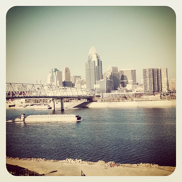 Instagram: View of Cincinnati from KY