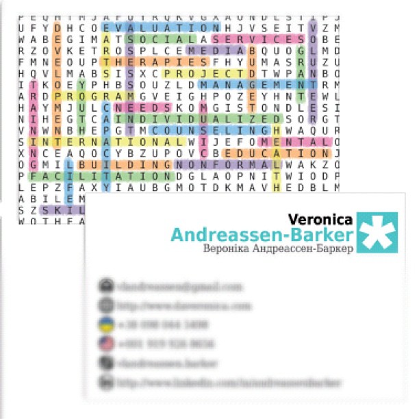 Instagram: my moo business cards