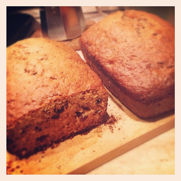 Instagram: Cranberry walnut bread