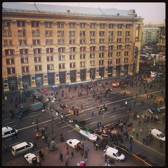 Instagram: Wednesday afternoon #euromaidan