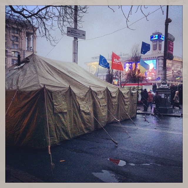 Instagram: Big tents, new neighbors #euromaidan