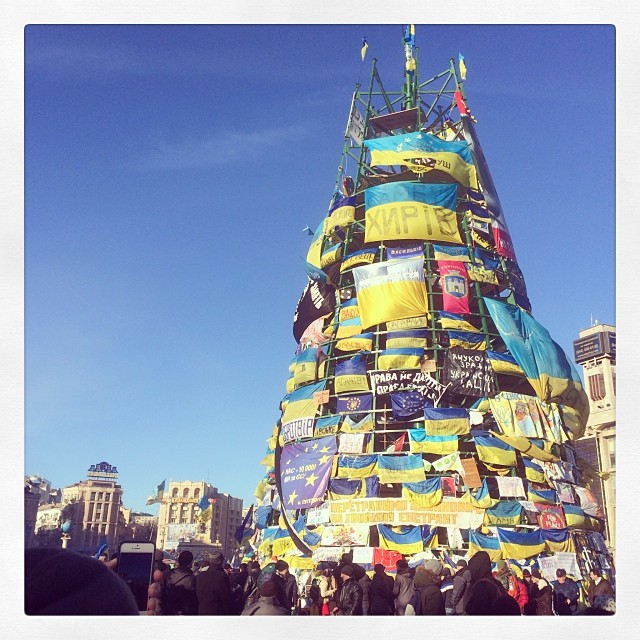 Instagram: Maidan Christmas #euromaidan