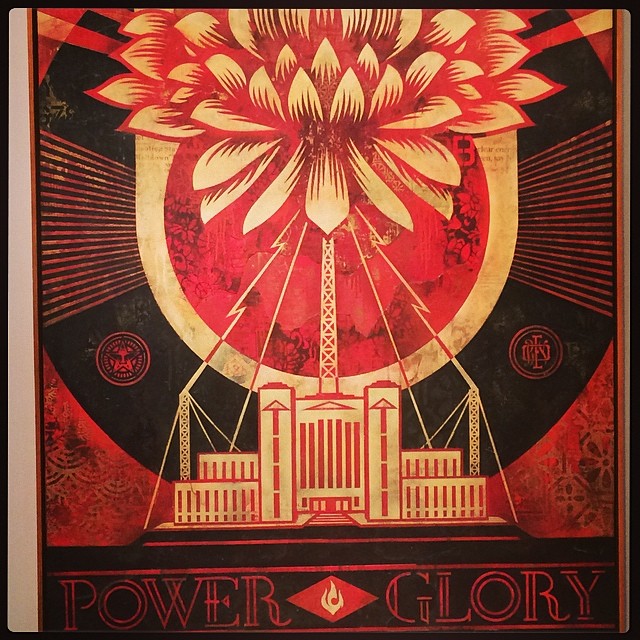 Instagram: Shepard Fairey exhibit