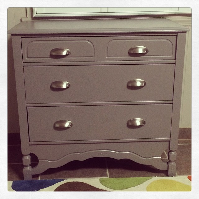 Instagram: Finished dresser.