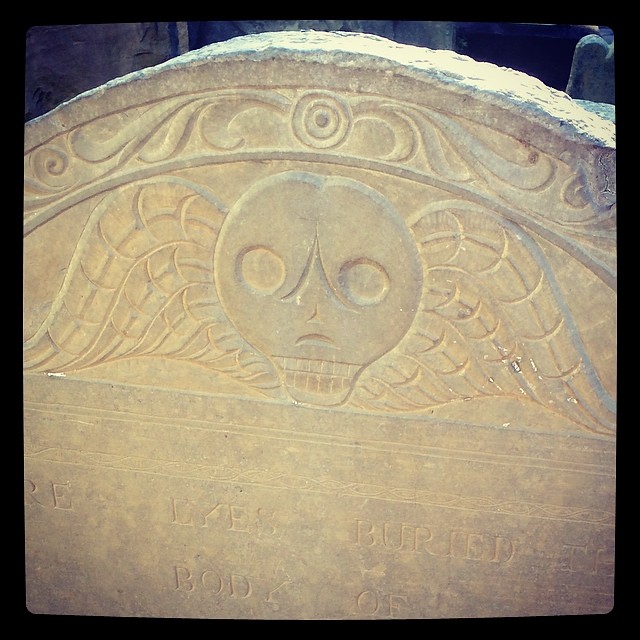 Instagram: Charleston gravestone