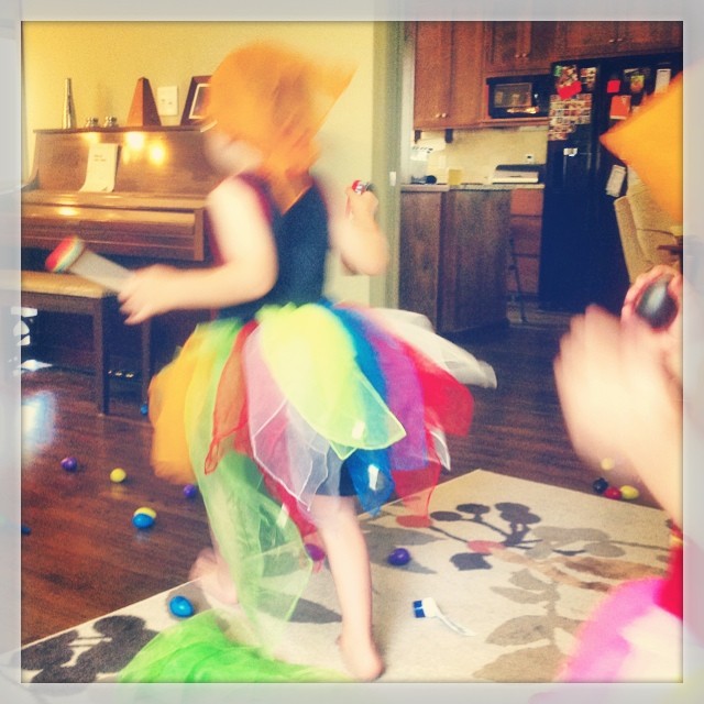 Instagram: Marching drumming peacocks #july4