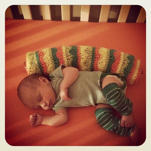 Instagram: I heart sleepy baby Erik.
