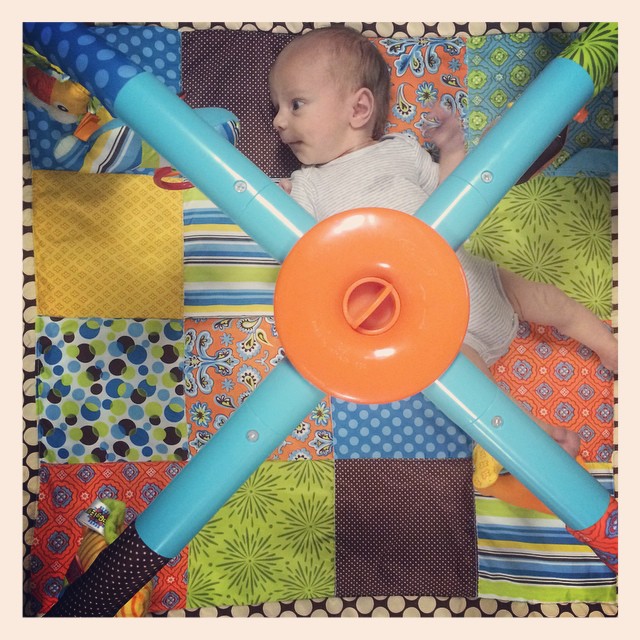 Instagram: Checking out the playmat