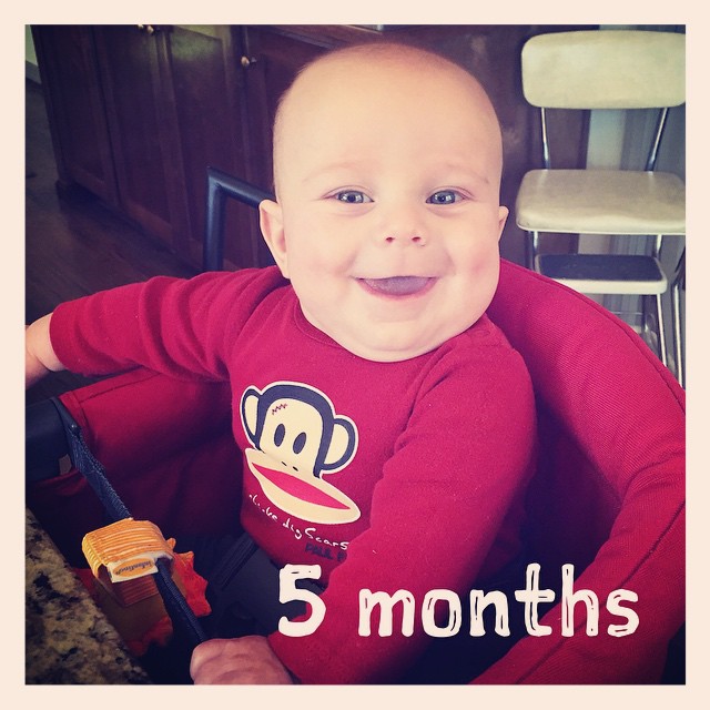 Instagram: 5 months old today…