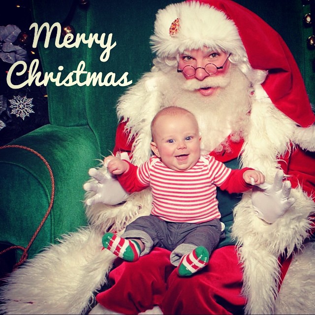 Instagram: Visit with Santa today!!