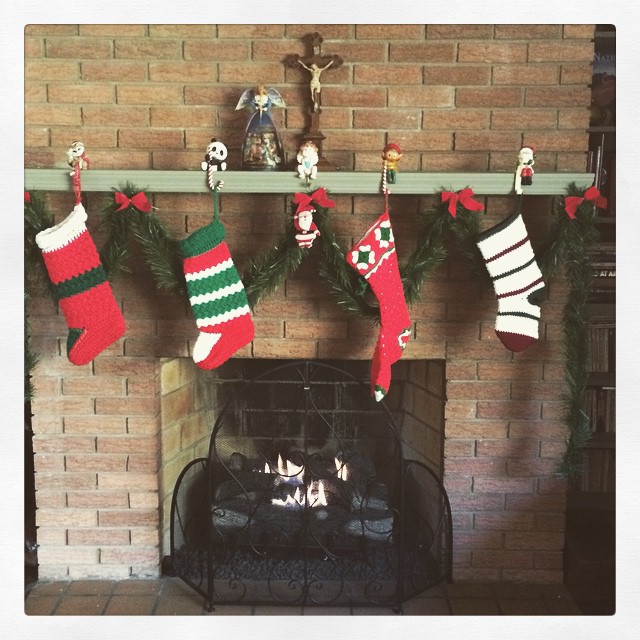 Instagram: Stockings with care.