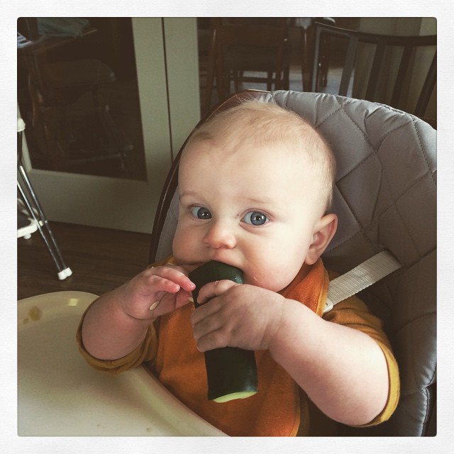 Instagram: Cucumber is tasty too!