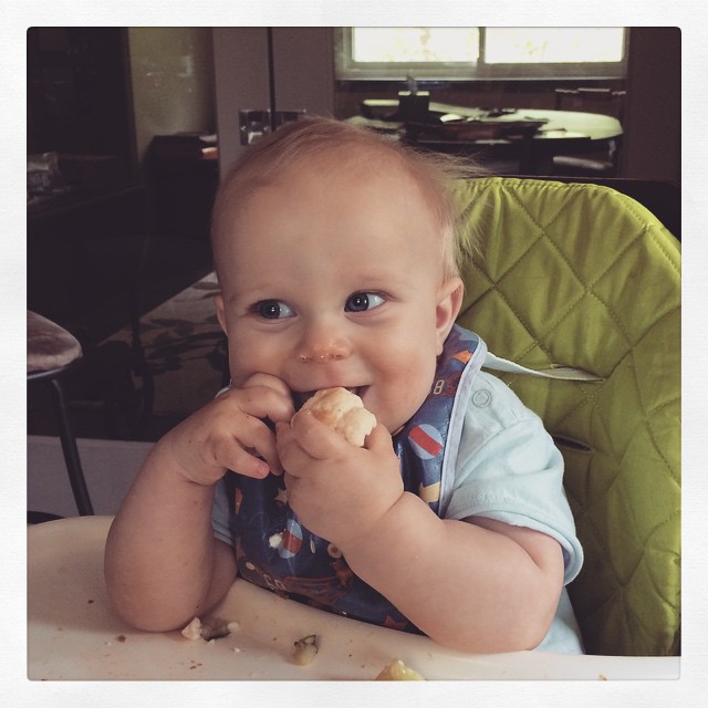 Instagram: Eating raw cauliflower for lunch. And being cutesy about it.