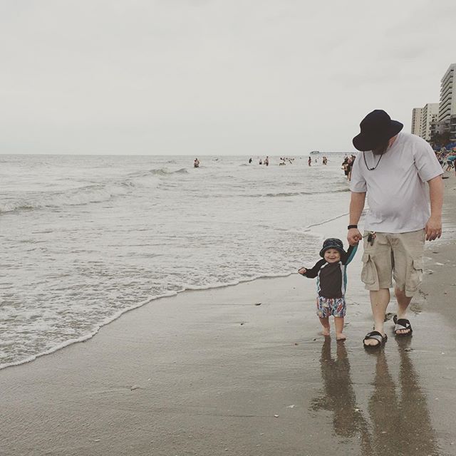 Instagram: On the beach.