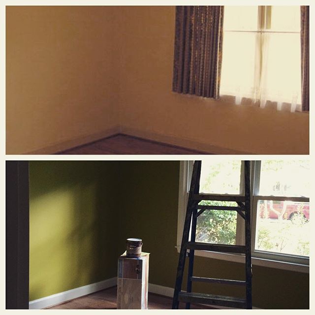 Instagram: Sneak peek of office/guest room changes #dunbartonoaks