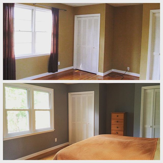 Instagram: before | after: master bedroom