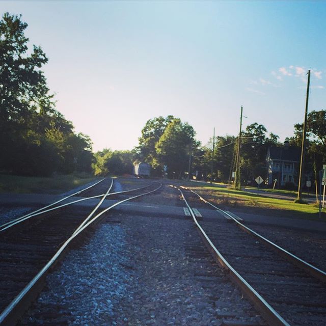 Instagram: On the tracks.