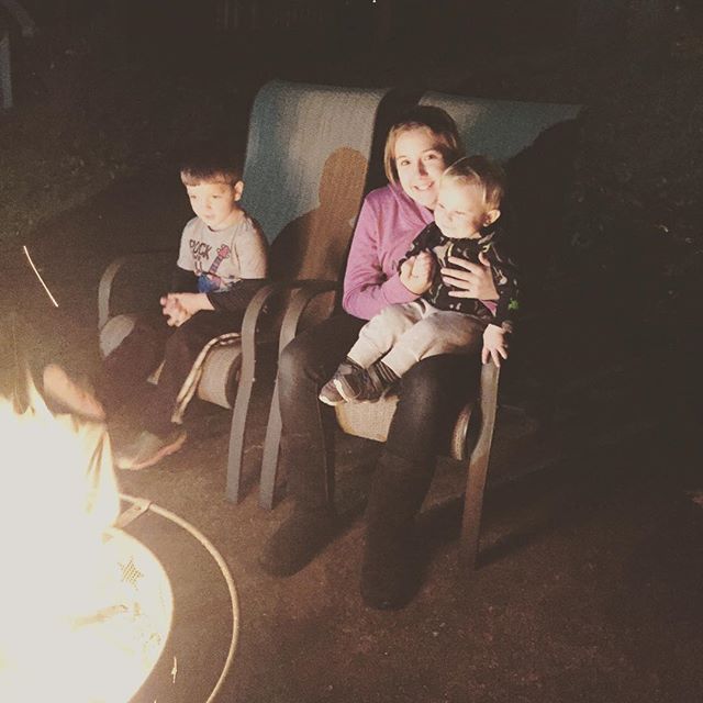 Instagram: Firepit smores.