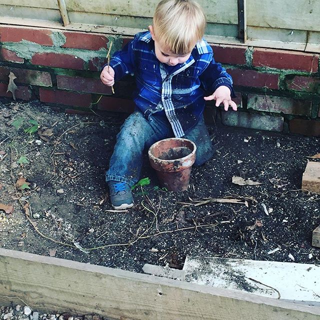 Instagram: e can't wait to garden… #dirt