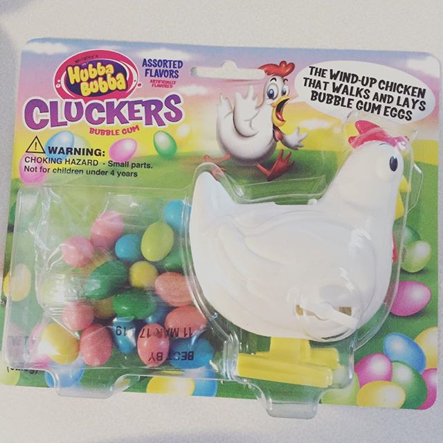 Instagram: What crazy chicken mommas put in Easter baskets.