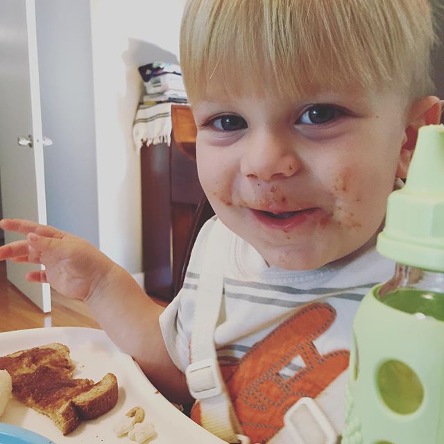 Instagram: Fig jam face!