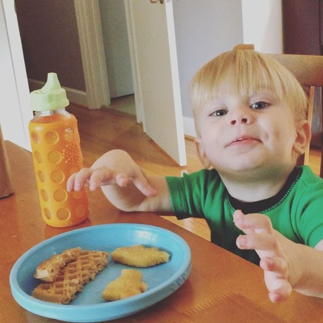 Instagram: Toddler conversation… He wants to go to school to follow his favorite girl, PhiPhi (@sophiaf111 )