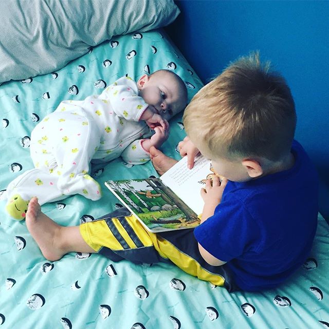 Instagram: Reading together. #gruffalo