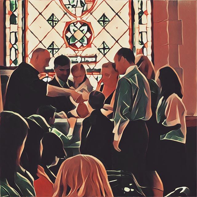 Instagram: A little Prisma fun since my baptism photos are a tad blurry.