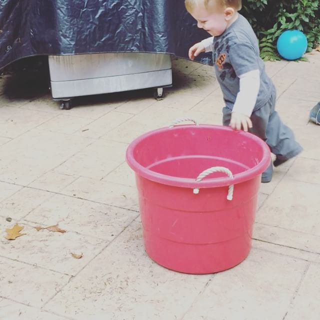 Instagram: Run around the bucket