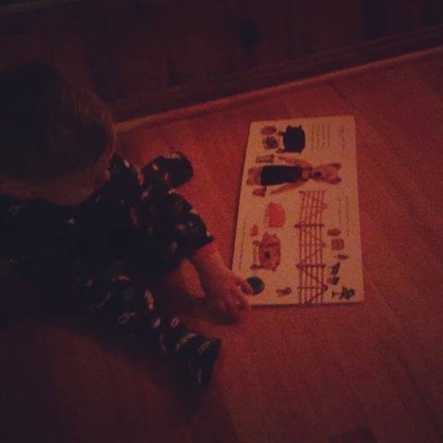 Instagram: I caught him singing to himself after bath tonight. Old MacDonald isn't my favorite song, so I've probably sung it twice to him.