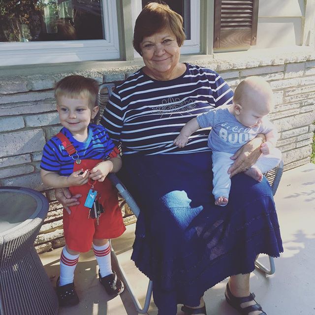 Instagram: Kiddos love their Nan! So glad to have a longer visit with MrsCanavera in Aiken this weekend! We may try to convince her to move in next door!