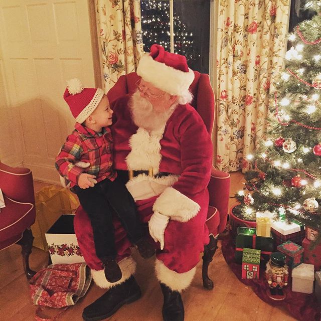 Instagram: Someone's a fan of Santa