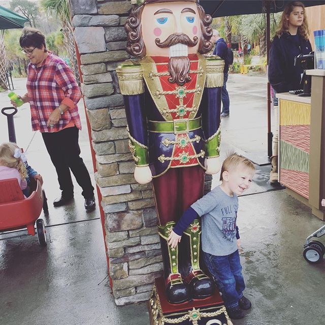 Instagram: What else is new… he found a nutcracker.