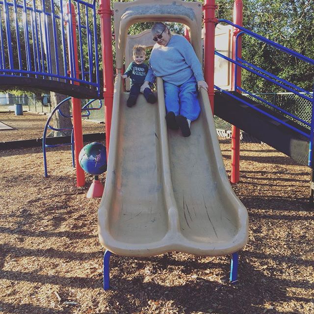 Instagram: Sliding with Grammy