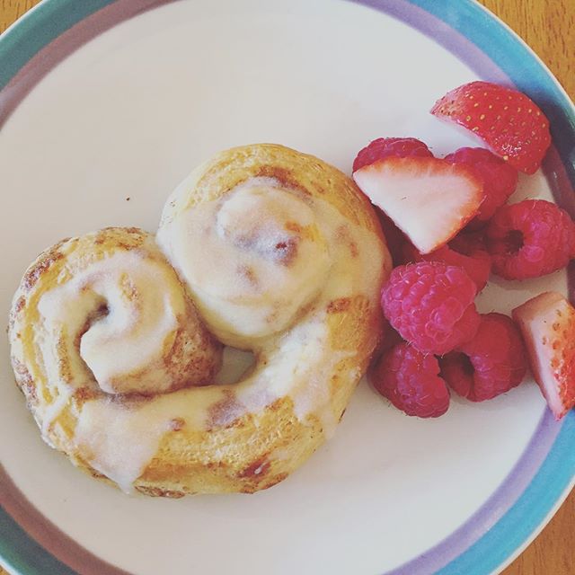 Instagram: Dad was creative for breakfast!